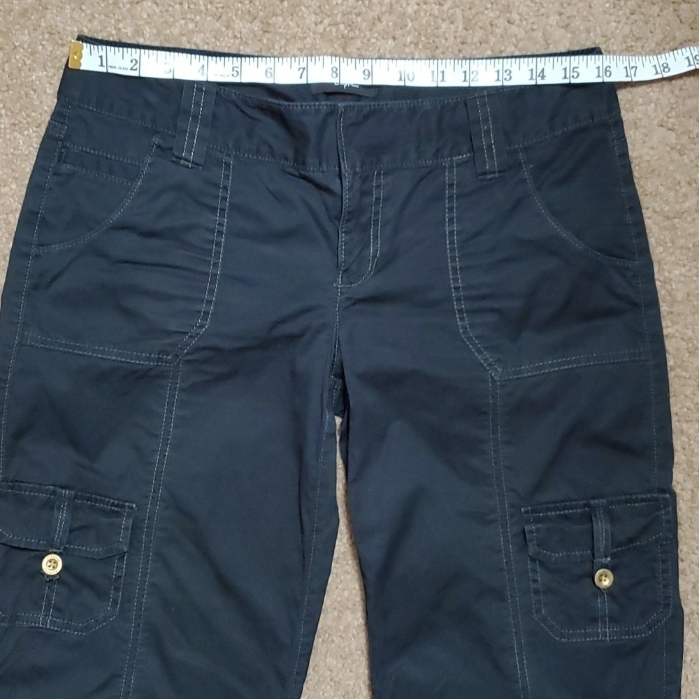 Express Women's Black Capris Pants Size 6 - Picture 9 of 12